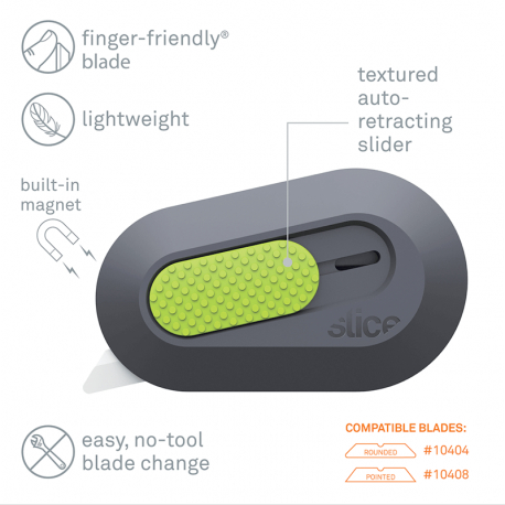 Mini Corta Cartón De Bolsillo Cutter Retráctil - Imagen 4