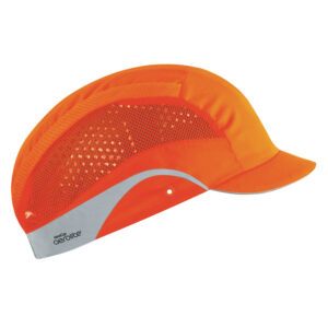 Gorra de Seguridad Baseball Style HardCap Aerolite® Ultraligera (Visera de 2.5 cm) HI-VIS Naranja