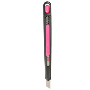 Cortador Auto-Retráctil Ajustable Delgado, Rosa